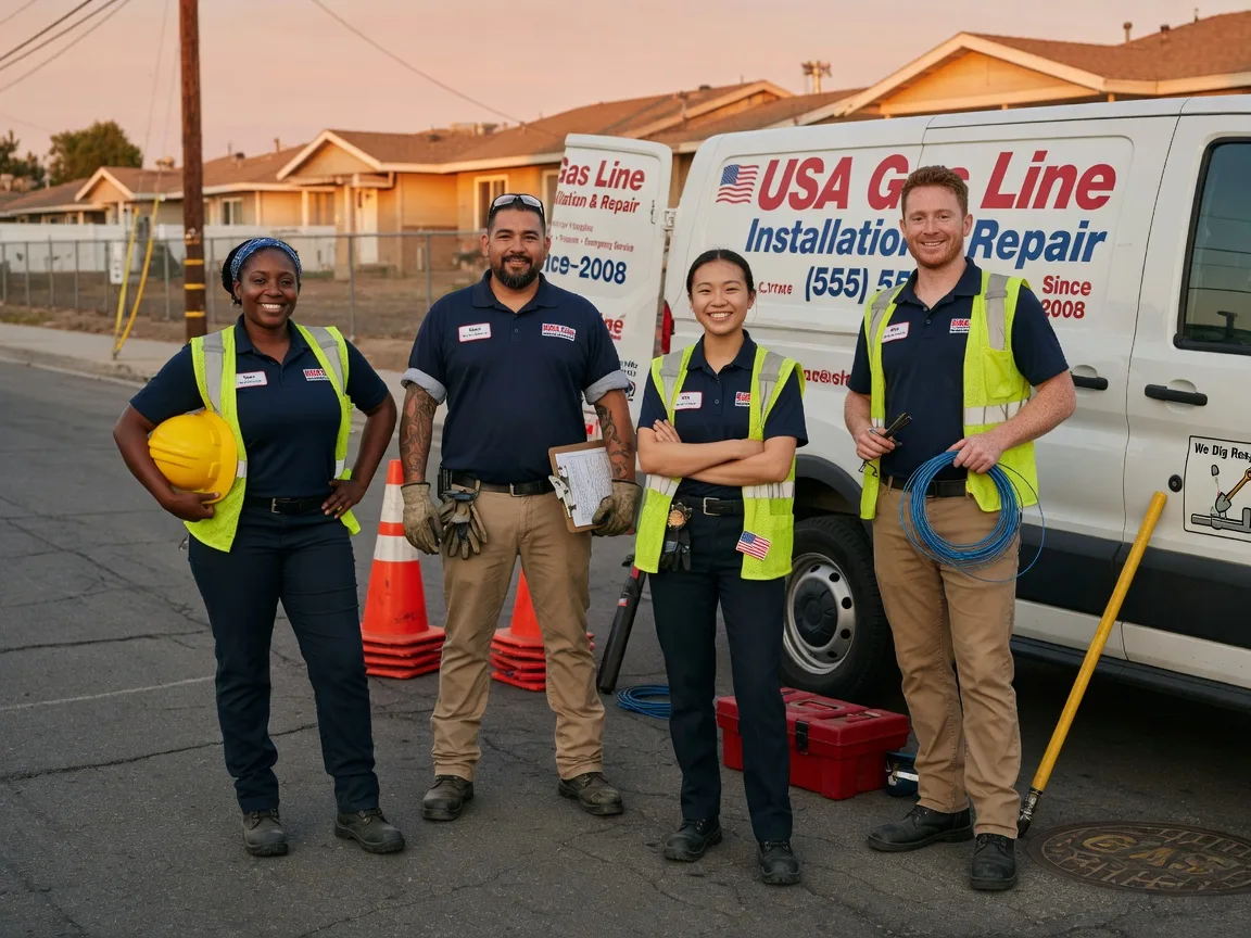 Gas Line Installation company in Porter Ranch, CA